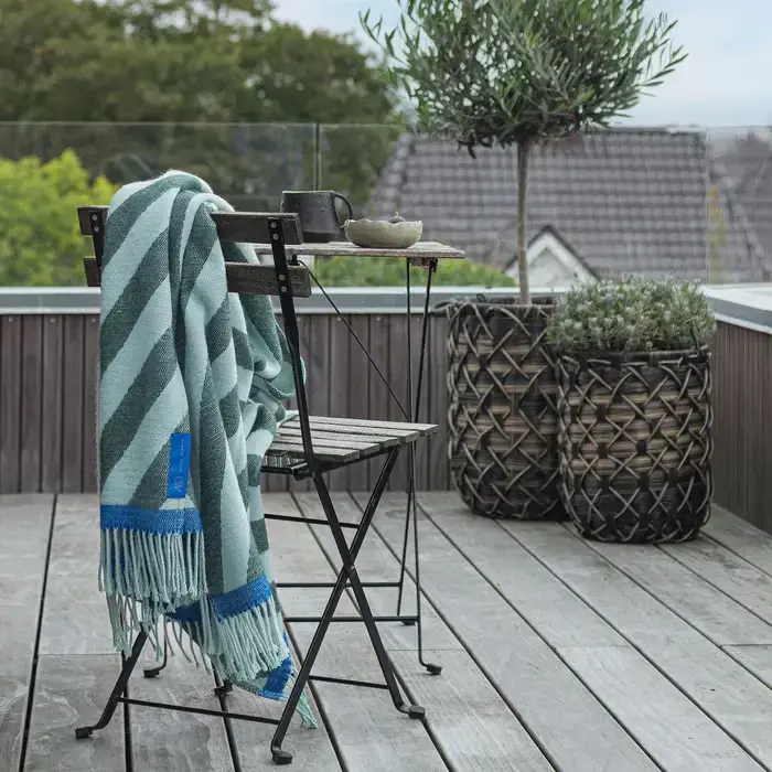 MD RETRO THROW MINT W125 x L170 CM