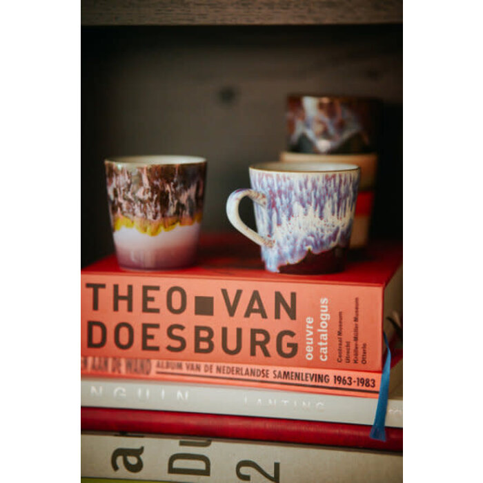 HK LIVING 70S CERAMICS COFFEE MUG BLAST