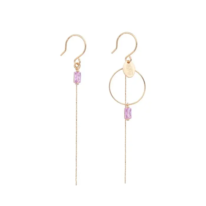 MURIELLE PERROTTI PERROTTI VENUS ASYM CREOOL & KETTING ROZE