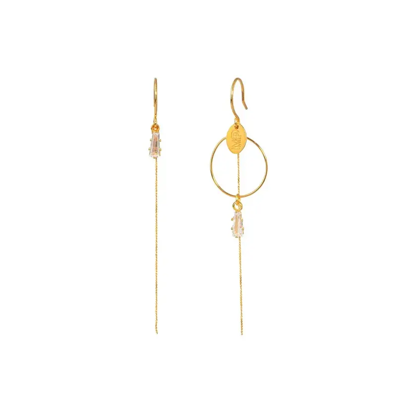 MURIELLE PERROTTI PERROTTI VENUS ASYM CREOOL & KETTING WIT