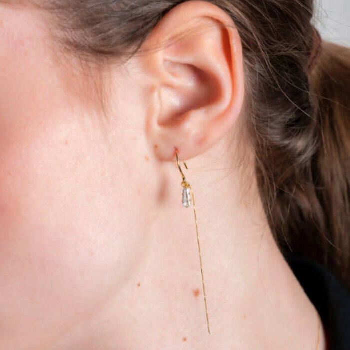 MURIELLE PERROTTI PERROTTI VENUS ASYM CREOOL & KETTING WIT