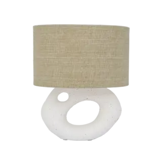 URBAN NATURE CULTURE UNC TABLE LAMP REDISCOVER WHITE AND SPRAY GREEN