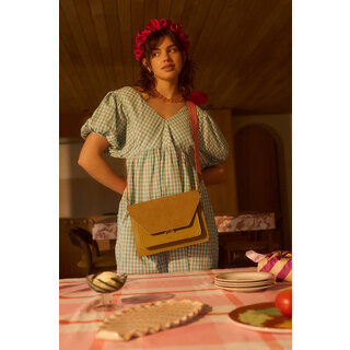 STICKY SIS THE STICKY SIS CLUB IL SOLE COSTA GREEN SATCHEL