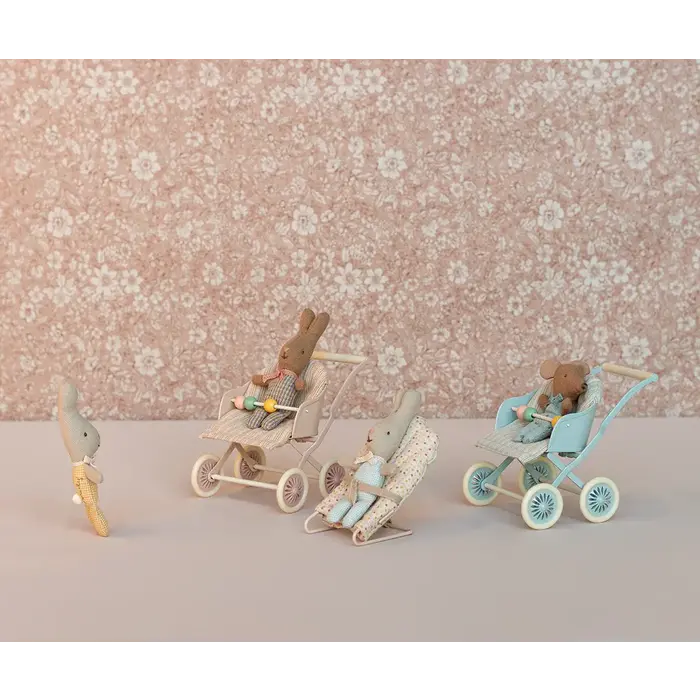MAILEG MAILEG STROLLER BABY ROSE