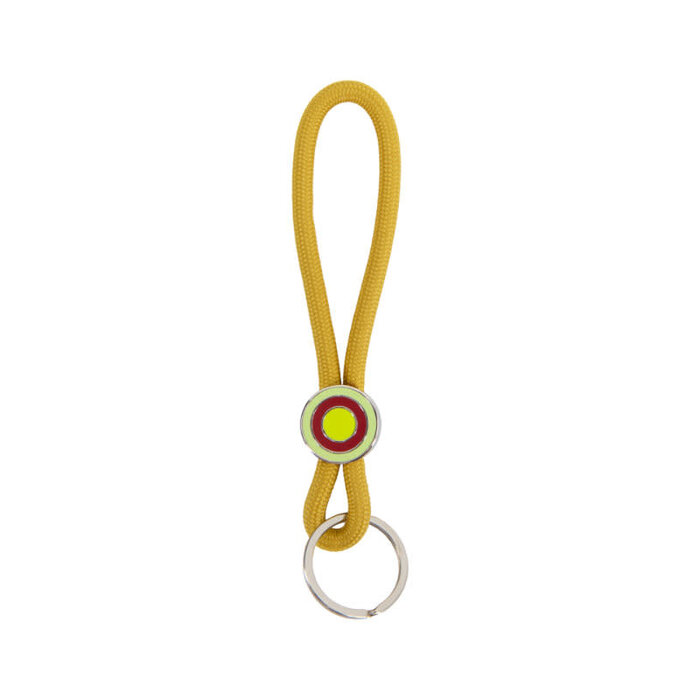 REMEMBER REMEMBER KEYCHAIN RINGO YELLOW