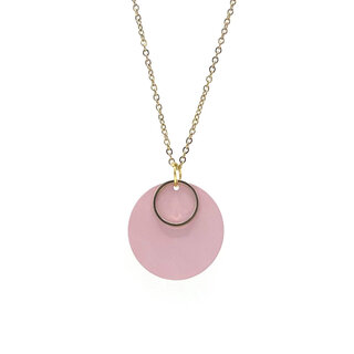 MON ONCLE MON ONCLE GEO PASTEL PINK KETTING