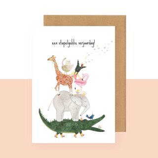 STUDIO BERTHA BERTHA BDAY EEN STAPELGEKKE VERJAARDAG