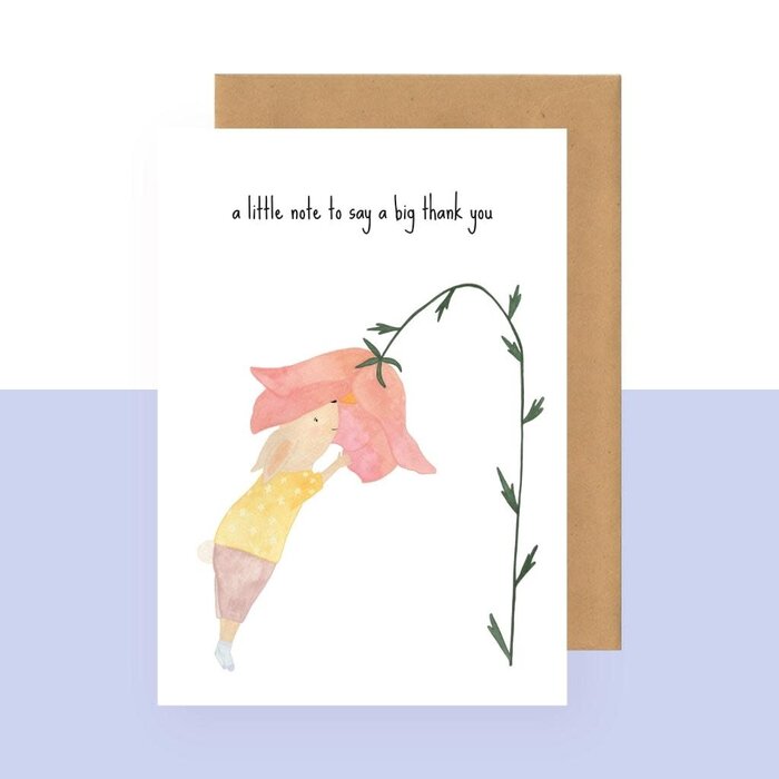 STUDIO BERTHA BERTHA MISC A LITTLE NOTE TO SAY A BIG THANK YOU