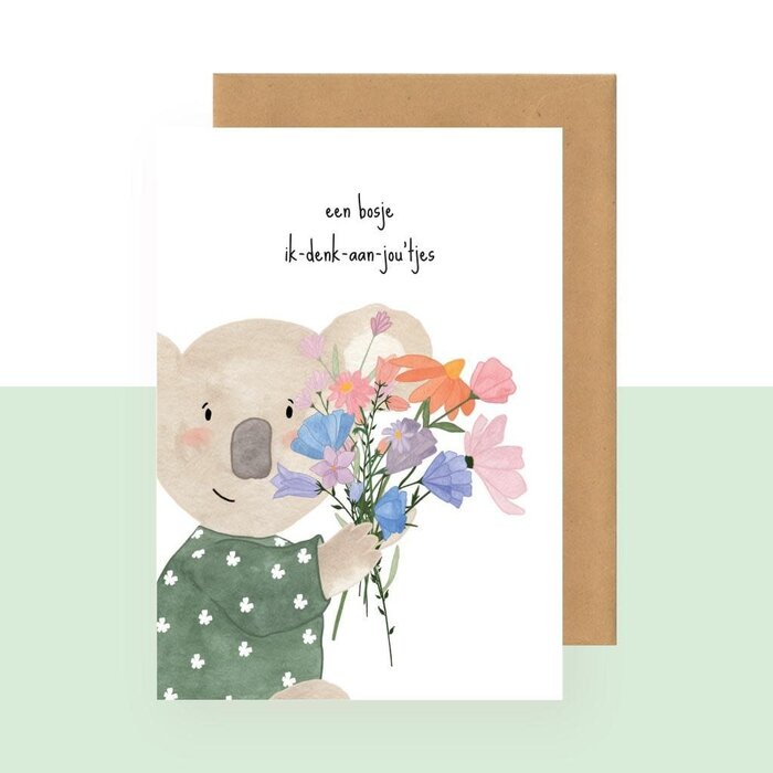 STUDIO BERTHA BERTHA MISC EEN BOSJE IK-DENK-AAN-JOU'TJES