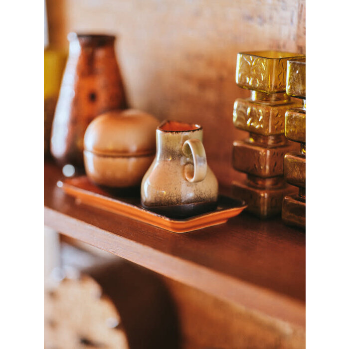 HK LIVING 70S CERAMICS SUGAR POT