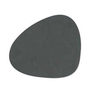 LIND NUPO PLACEMAT CURVE ANTRACIET 37 x 44 CM