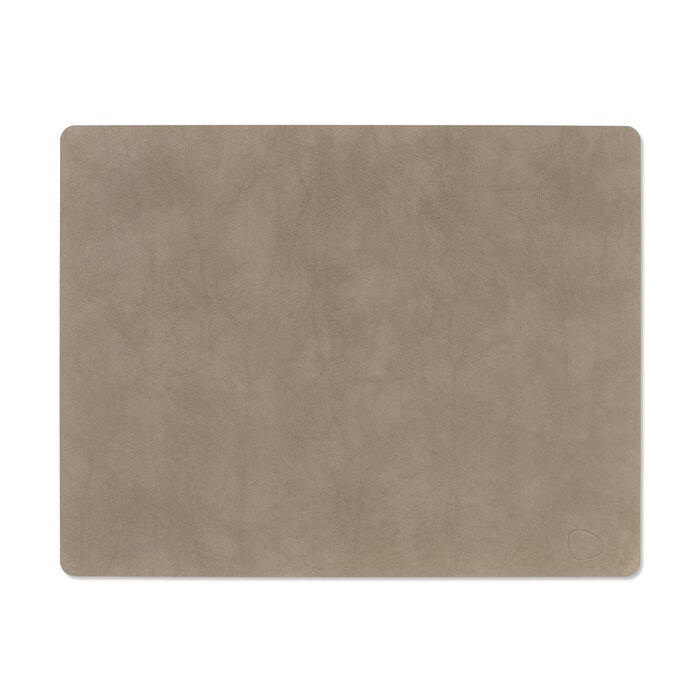 LIND NUPO PLACEMAT SQUARE NOMAD GREY 35 x 45 CM