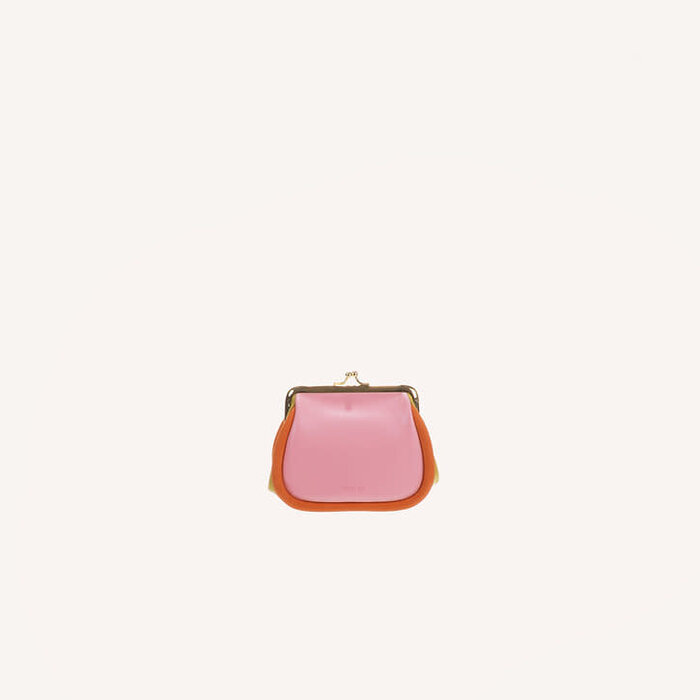 STICKY SIS THE STICKY SIS CLUB WALLET IL SOLE DOLCE PINK ARANCIA ORANGE