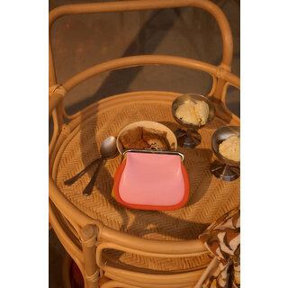 STICKY SIS THE STICKY SIS CLUB WALLET IL SOLE DOLCE PINK ARANCIA ORANGE