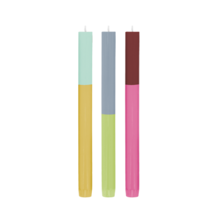 REMEMBER REMEMBER DINNER CANDLE SET 'PALMA'