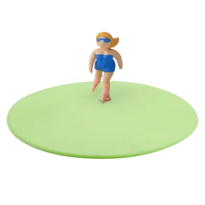 LIV ZOMERDEKSEL SUMMER FUN LIME ROLLERBLADES