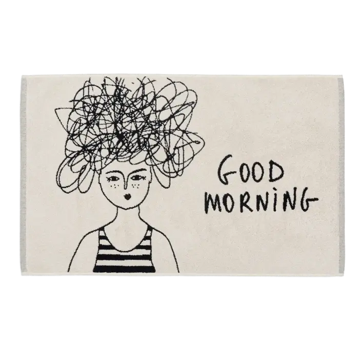 HELEN B HELEN B BADMAT GOOD MORNING