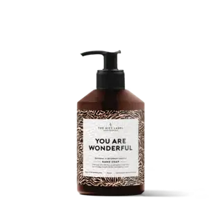THE GIFT LABEL GIFT LABEL YOU ARE WONDERFUL HAND SOAP 400ML