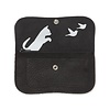 KEECIE WALLET CAT CHASE MEDIUM BLACK