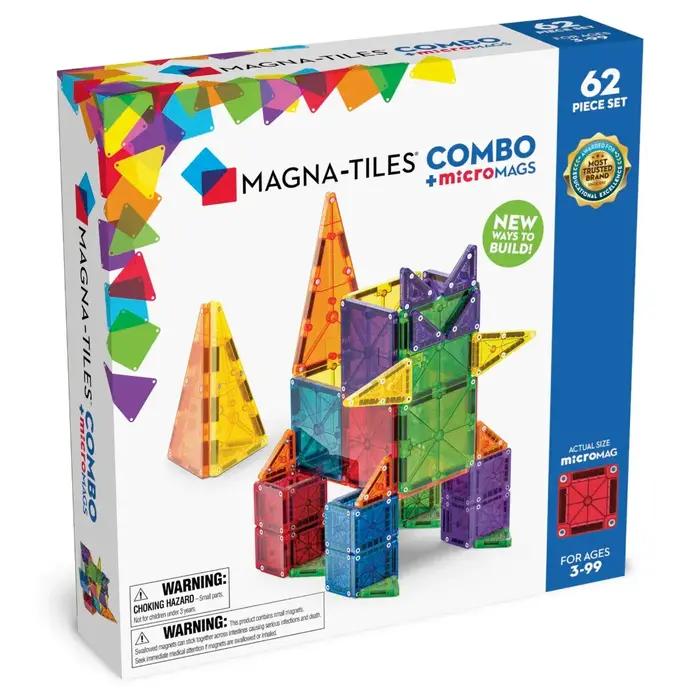 MAGNATILES MAGNA TILES COMBO 62 STUKS