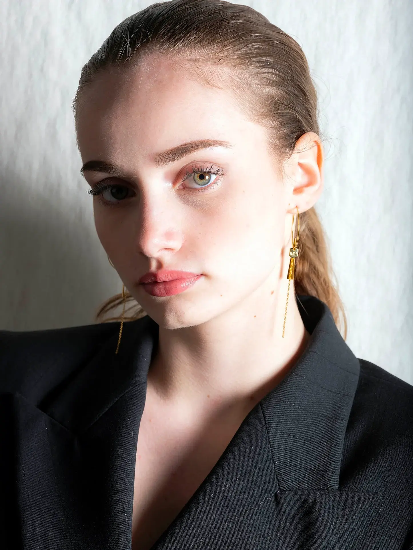 MURIELLE PERROTTI PERROTTI ASYM CHIC CREOLE & TUBE