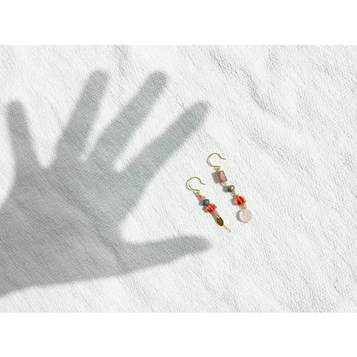 MURIELLE PERROTTI PERROTTI VERY ASYM JADE KWARTS KRISTAL ROZE