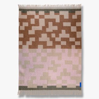 MD MAZE THROW POWDER ROSE 130 x 190 CM