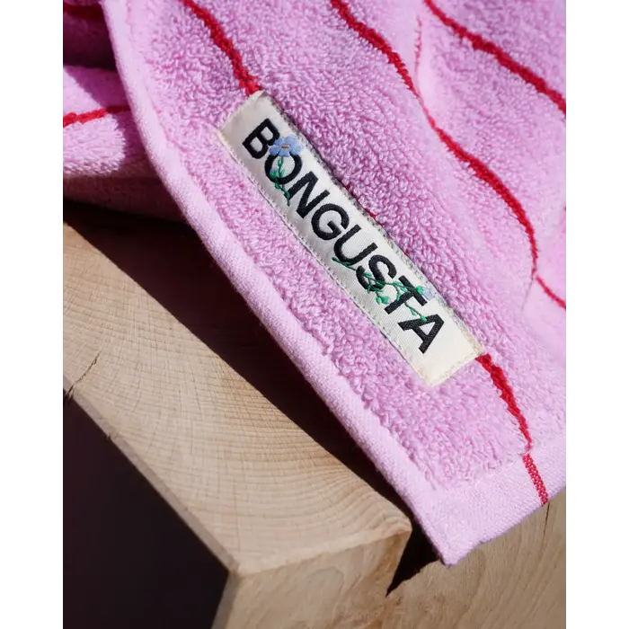 BONGUSTA BONGUSTA NARAM BATH TOWEL BABY PINK & SKI PATROL 70X140 CM