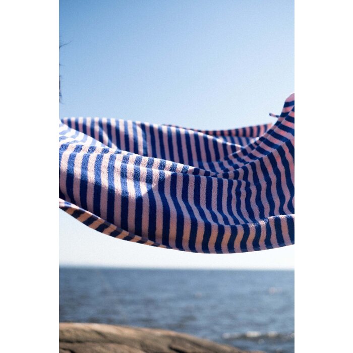 BONGUSTA BONGUSTA NARAM BATH TOWEL DAZZLING BLUE & ROSE 70X140 CM