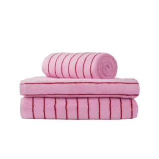 BONGUSTA BONGUSTA NARAM HAND TOWEL BABY PINK & SKI PATROL 50X80 CM