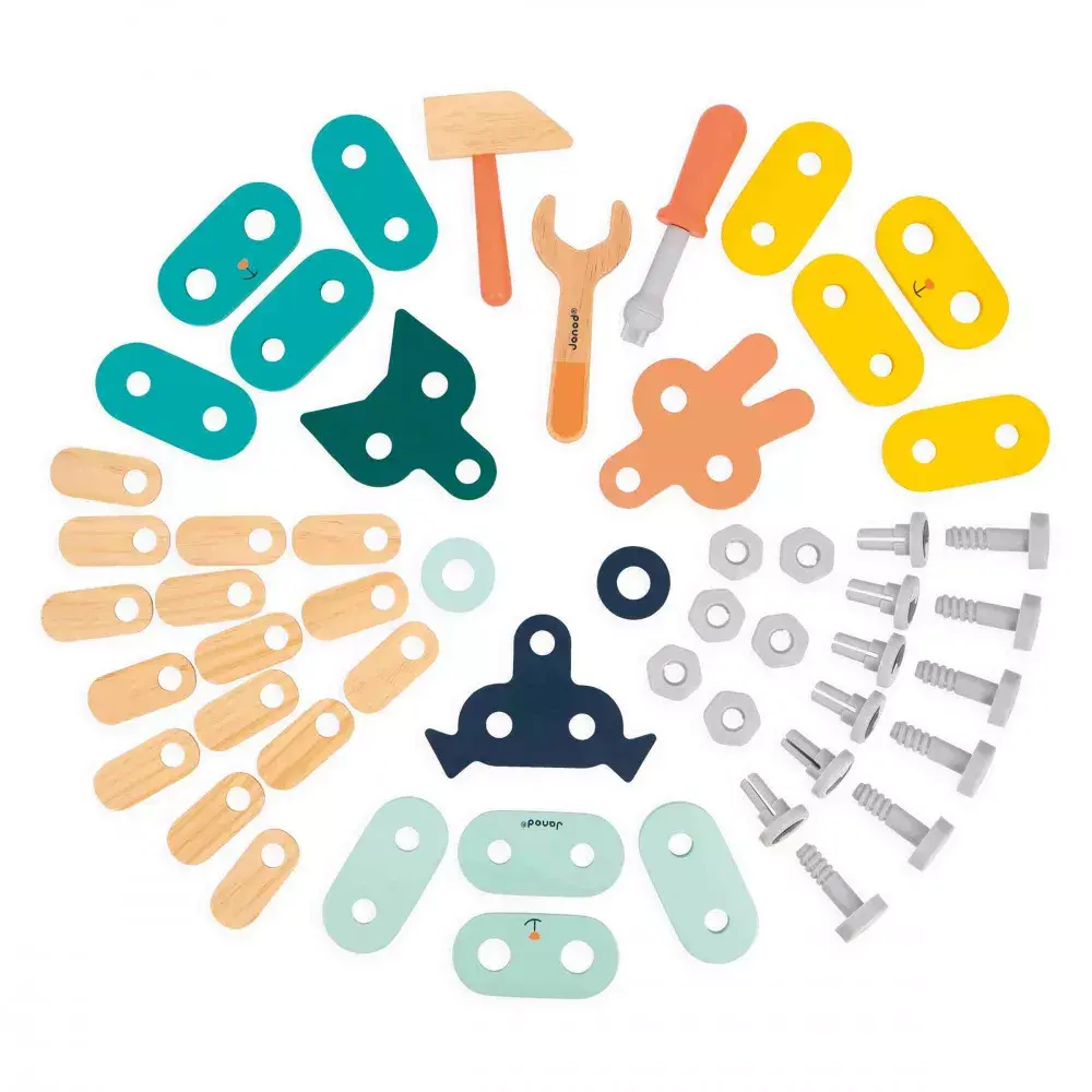 JANOD JANOD KNUTSELDIEREN IN HOUT3+