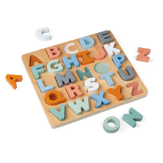 JANOD JANOD COCOON ABC PUZZEL IN HOUT 2+