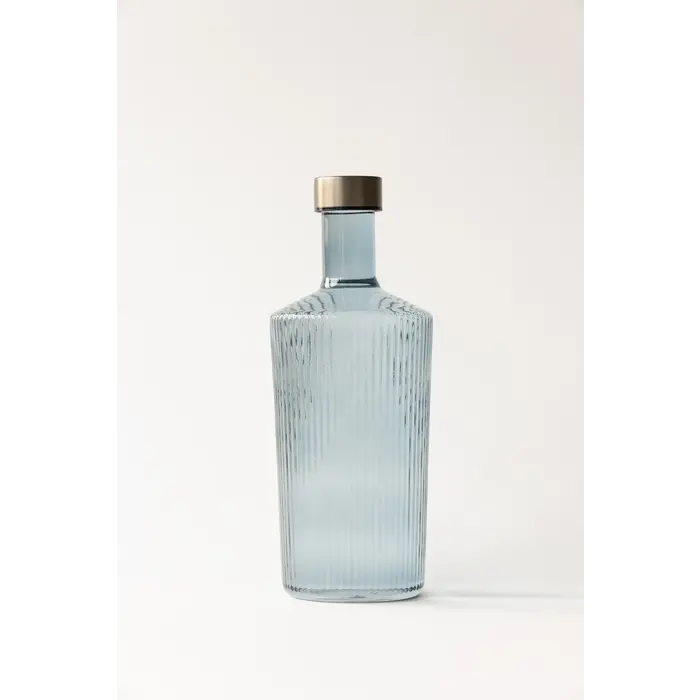 PAVEAU PAVEAU RIBBED BOTTLE 1,25L TWILIGHT (BLAUWGRIJS)
