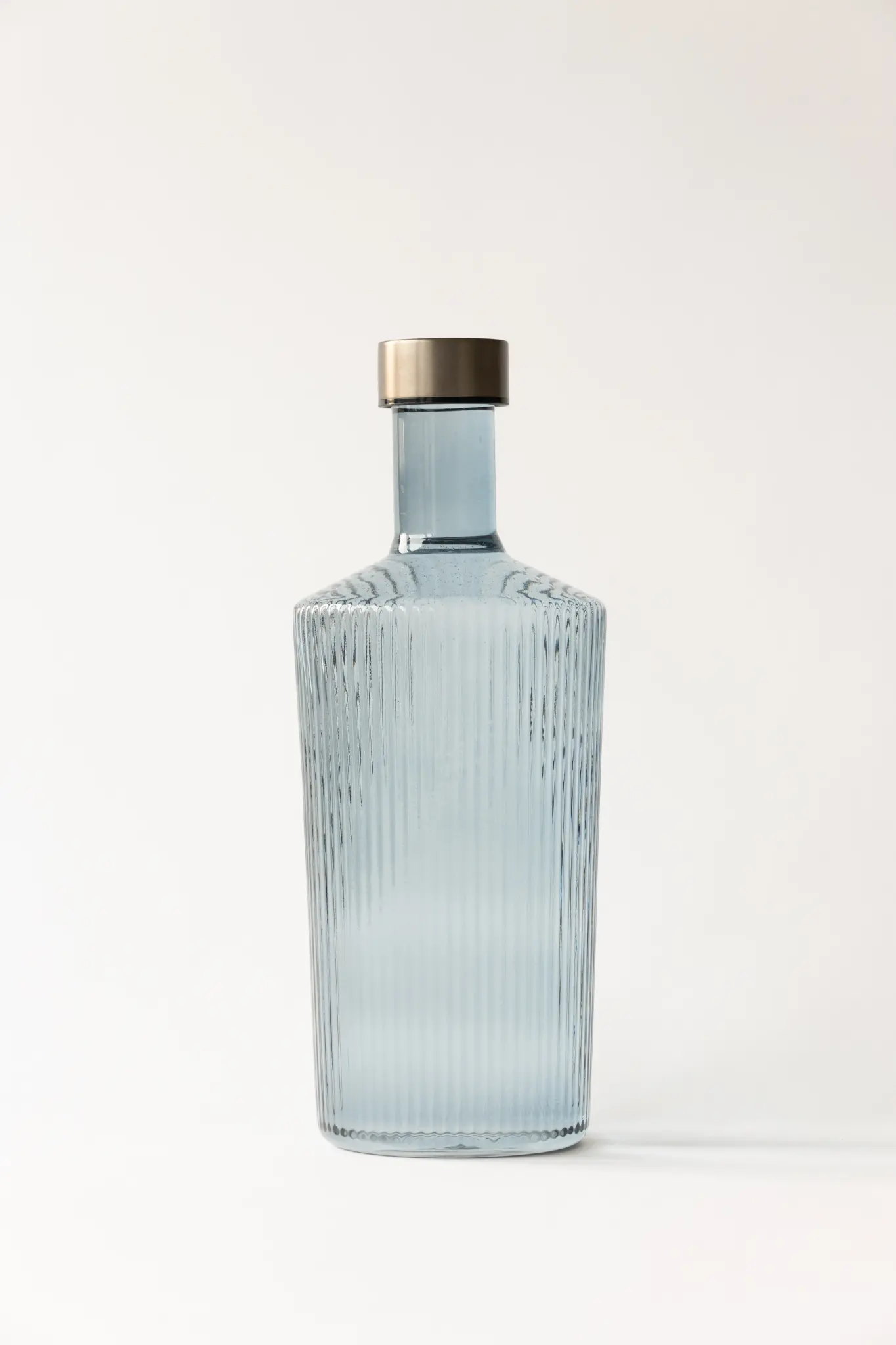 PAVEAU PAVEAU RIBBED BOTTLE 1,25L TWILIGHT (BLAUWGRIJS)
