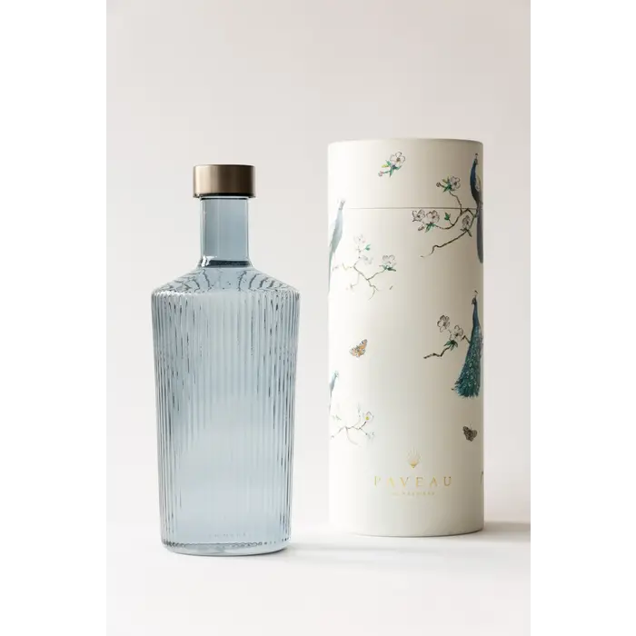 PAVEAU PAVEAU RIBBED BOTTLE 1,25L TWILIGHT (BLAUWGRIJS)