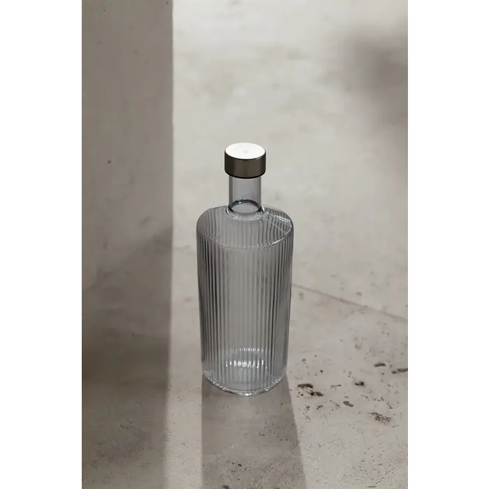PAVEAU PAVEAU RIBBED BOTTLE 1,25L TWILIGHT (BLAUWGRIJS)