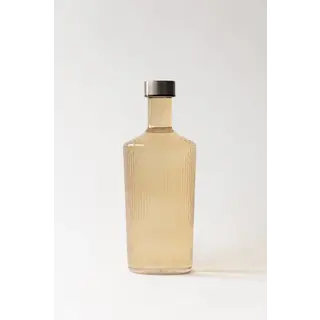 PAVEAU PAVEAU RIBBED BOTTLE 1.25L BELLS (PERZIK)