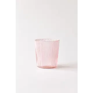 PAVEAU PAVEAU RIBBED GLASS PINK (ROZE)