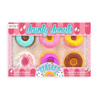 OOLY OOLY DAINTY DONUTS SCENTED ERASERS