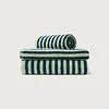 BONGUSTA NARAM GUEST TOWEL SEA FOAM & DEEP TEAL 30X50 CM