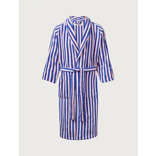 BONGUSTA BONGUSTA NARAM BATHROBE DAZZLING BLUE & ROSE S/M