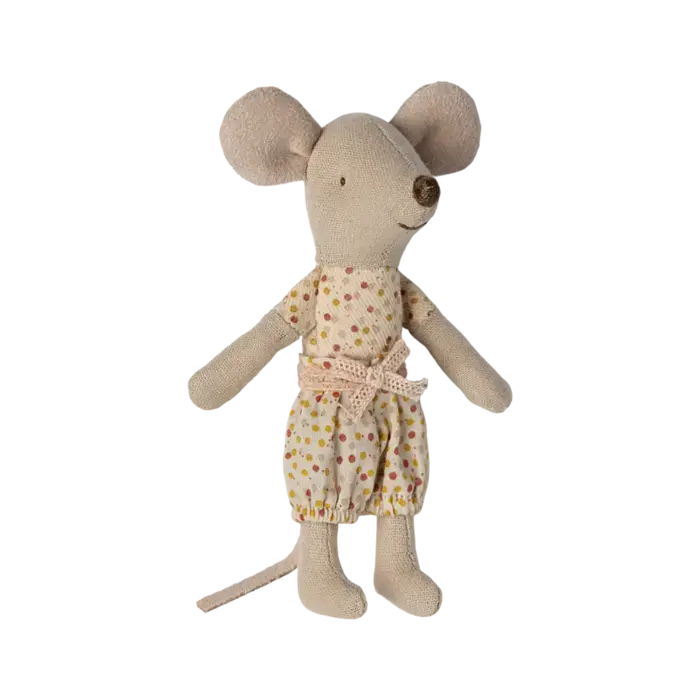 MAILEG MAILEG LITTLE SISTER MOUSE IN MATCHBOX