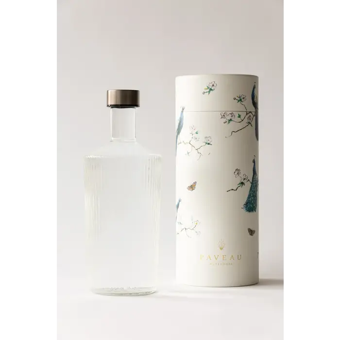 PAVEAU PAVEAU SWIRL WHITE HAVEN BOTTLE 1.25L (TRANSPARANT)