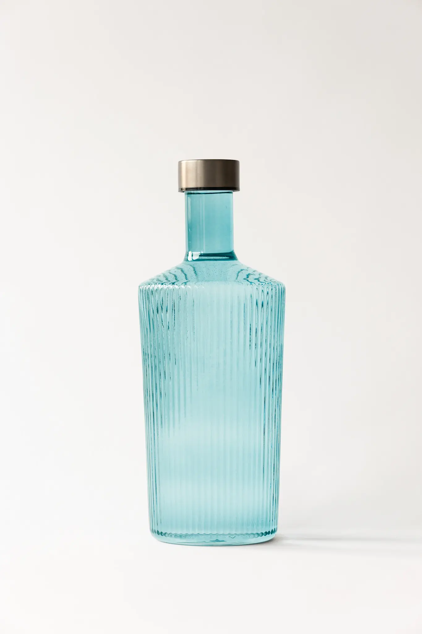PAVEAU PAVEAU RIBBED BOTTLE 1,25L LUCKY ( BLAUW)