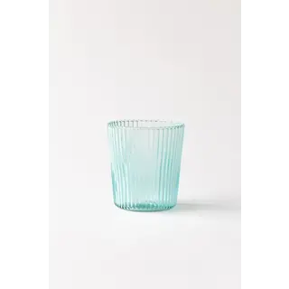 PAVEAU PAVEAU RIBBED GLASS LUCKY ( BLAUW)