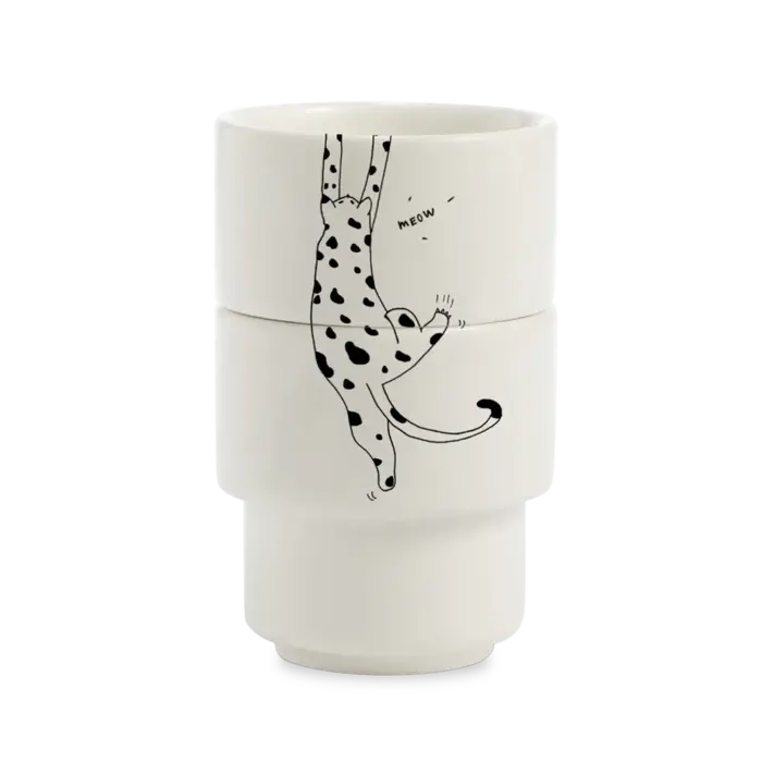 HELEN B HELEN B EIERDOP MEOW (SET VAN 2)