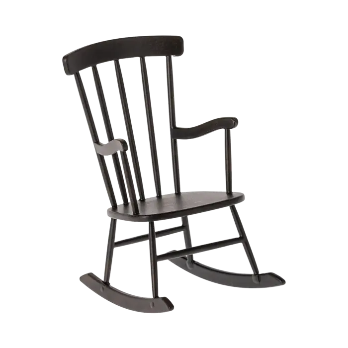 MAILEG MAILEG ROCKING CHAIR MINI ANTHRACITE