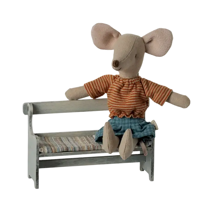 MAILEG MAILEG BENCH VINTAGE OFF-WHITE