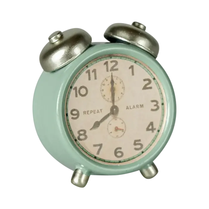 MAILEG MAILEG ALARM CLOCK MOUSE MINT