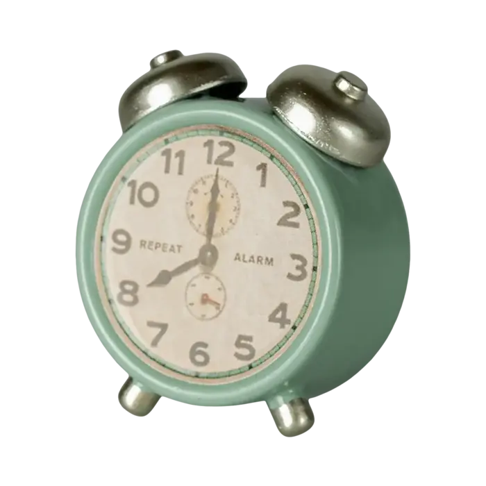 MAILEG MAILEG ALARM CLOCK MOUSE MINT